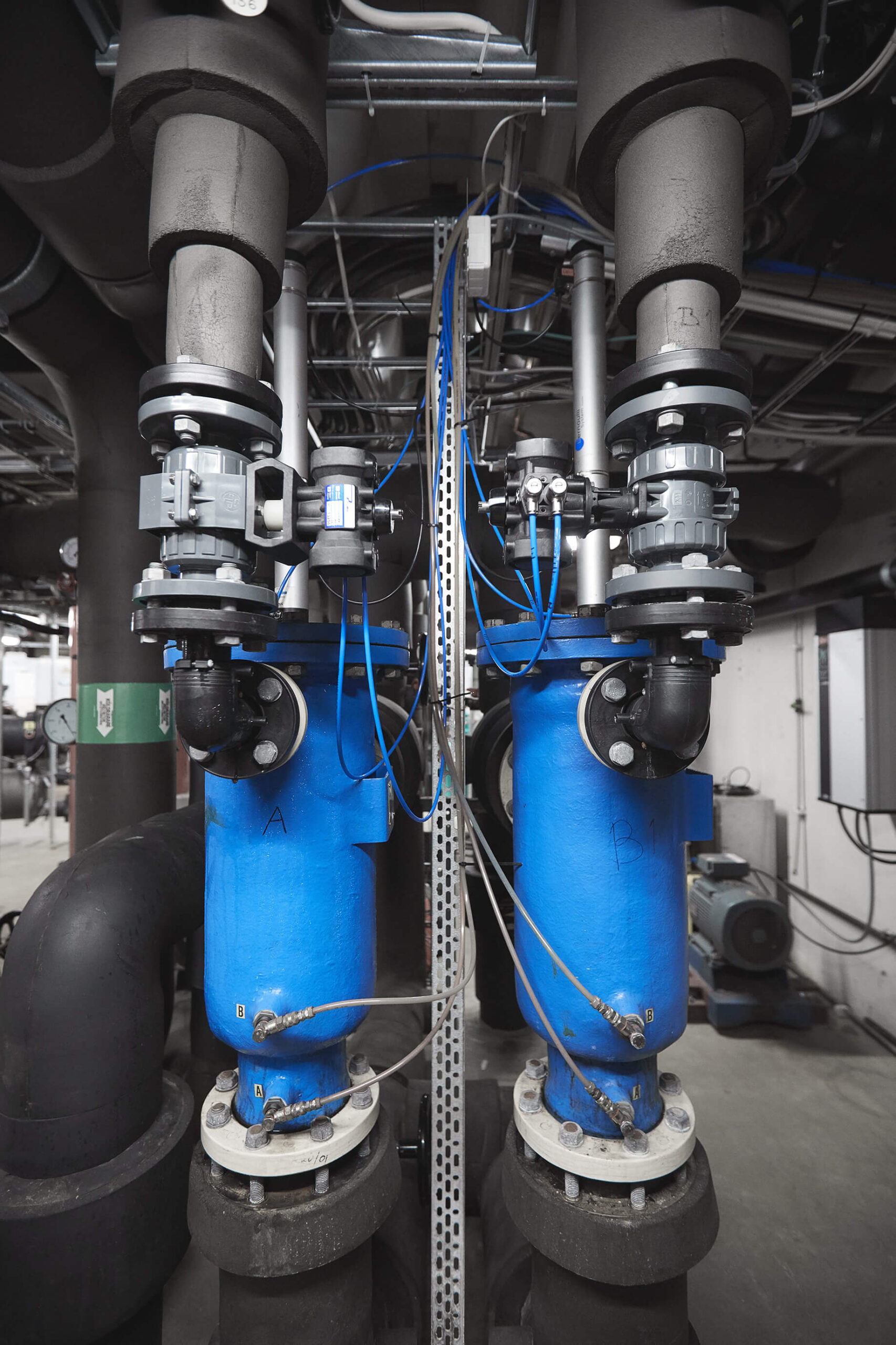 Bernoulli Systems Filters gekoppeld aan machine